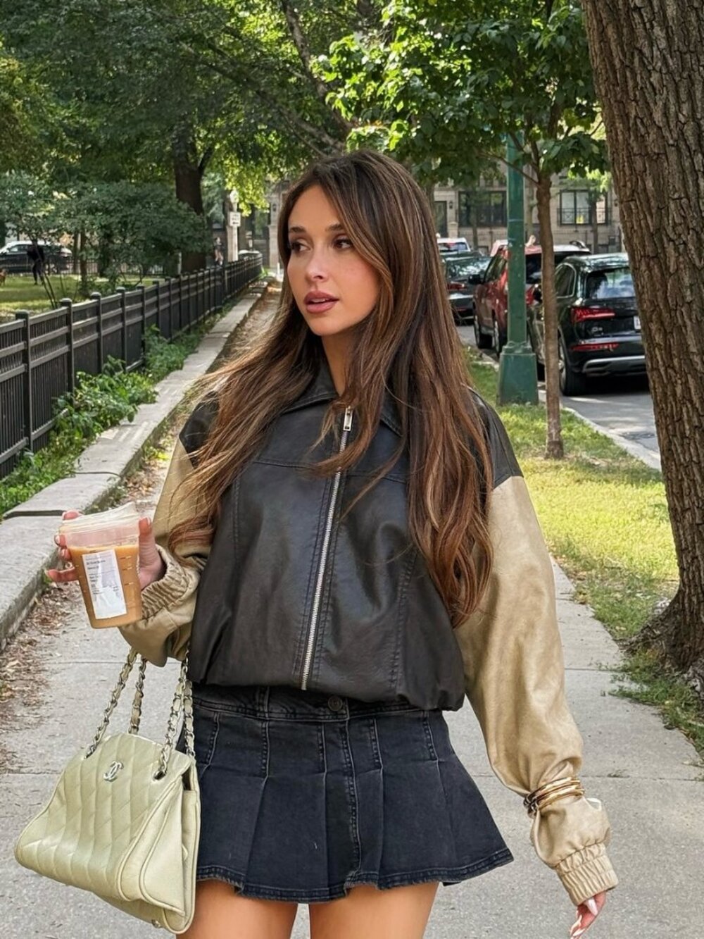 Superdown x Revolve Tone Faux Leather Jacket